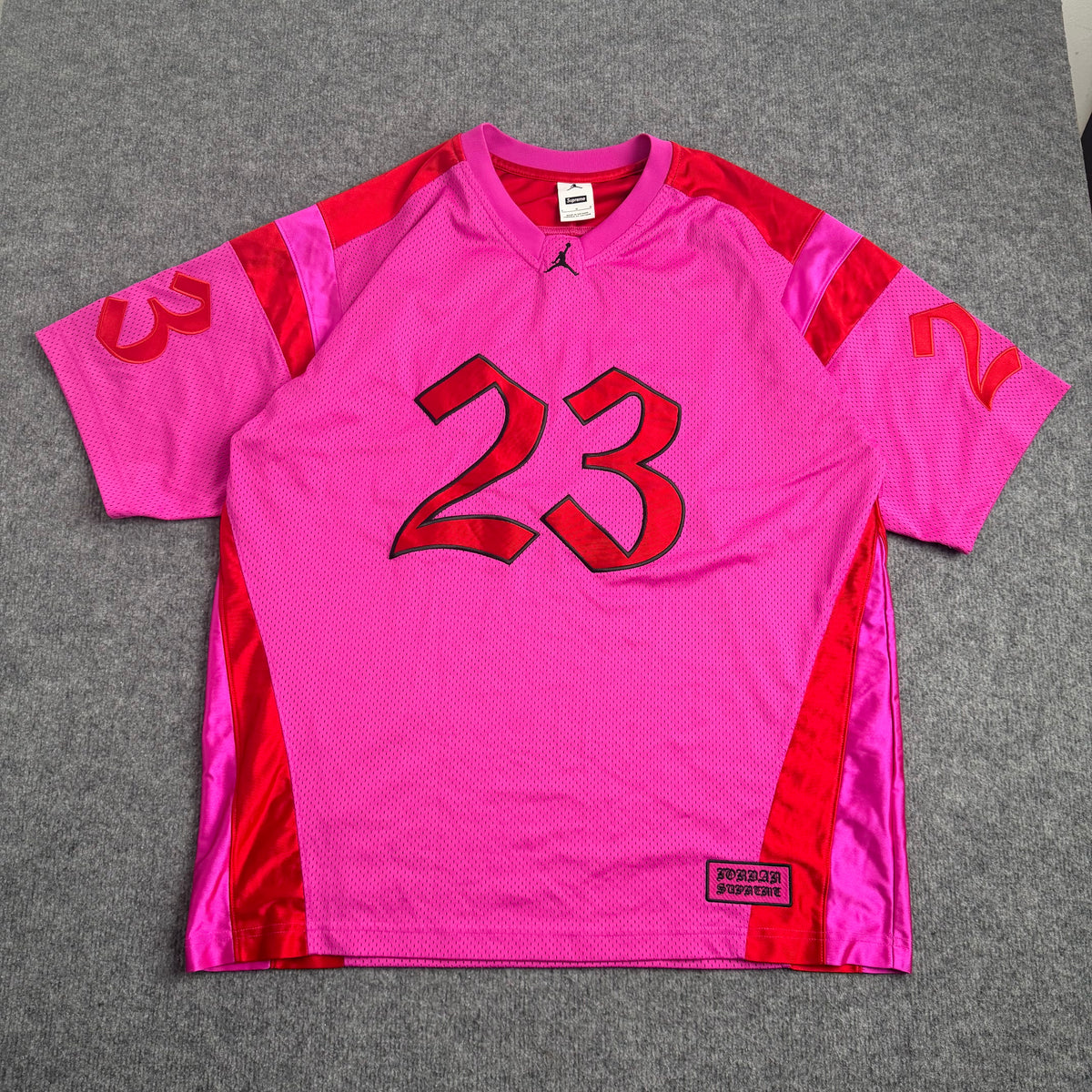 Supreme x Jordan Jersey (Str. L)