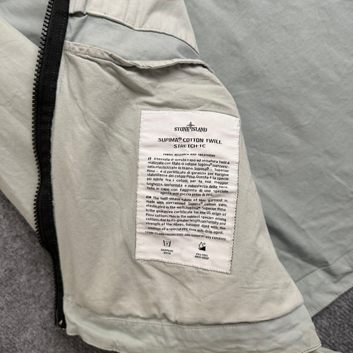 Stone Island jakke (Str. XL)
