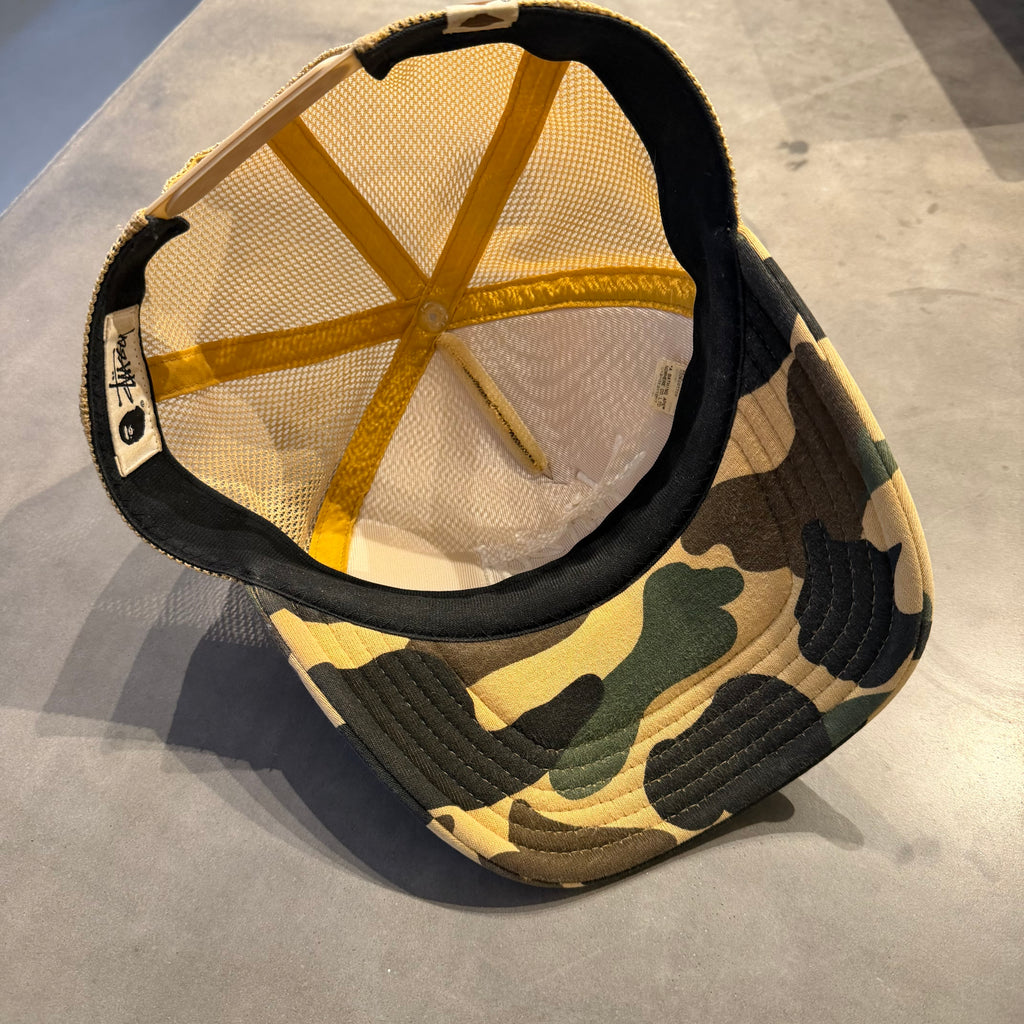 A bathing ape x stussy kasket