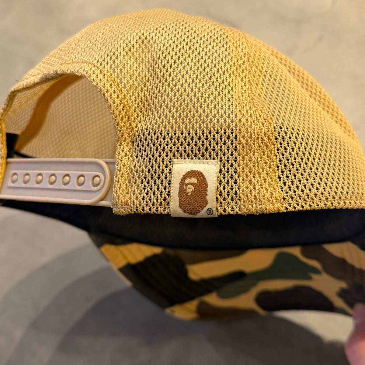 A bathing ape x stussy kasket