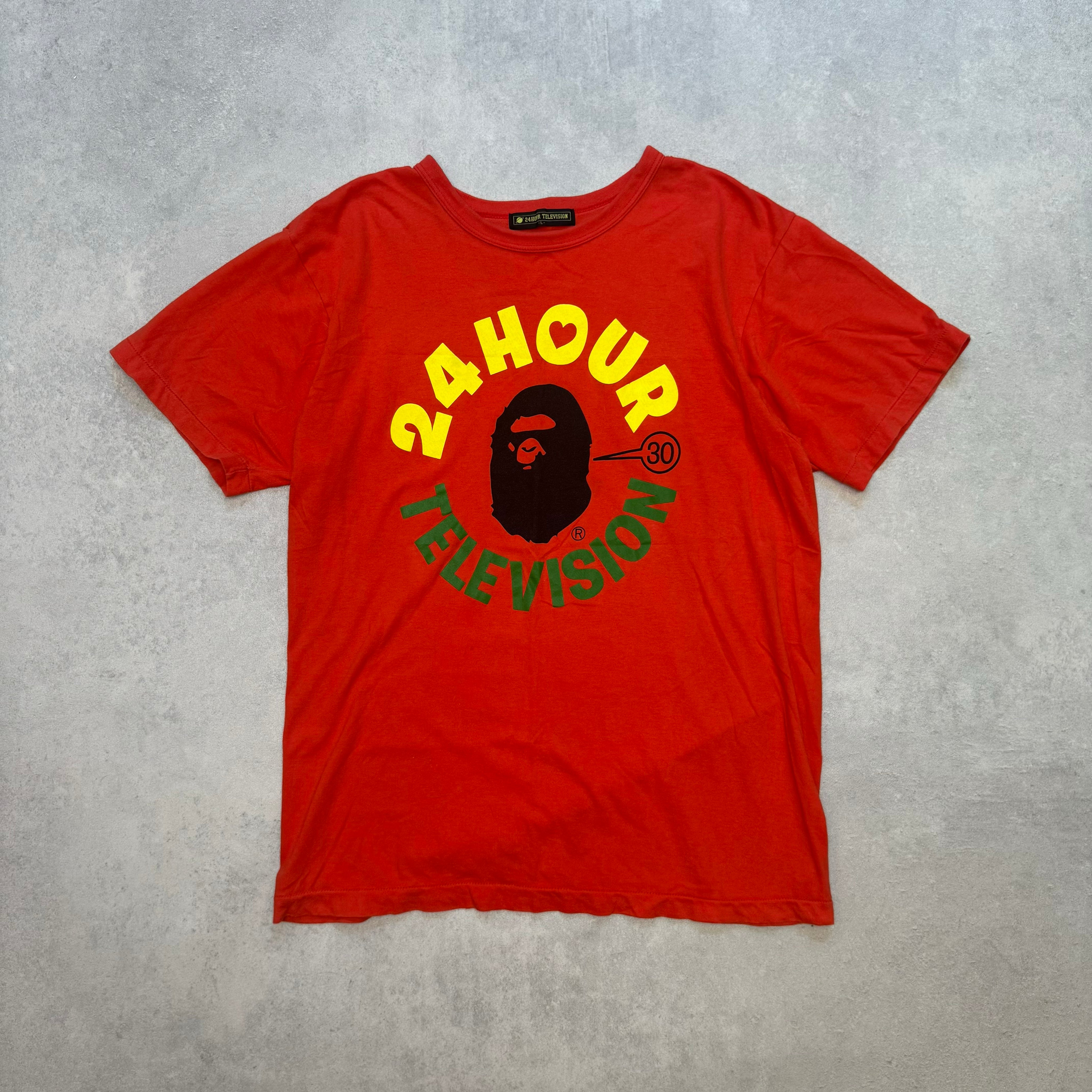 Bape x 24 Hour Television T-Shirt (Str. M)