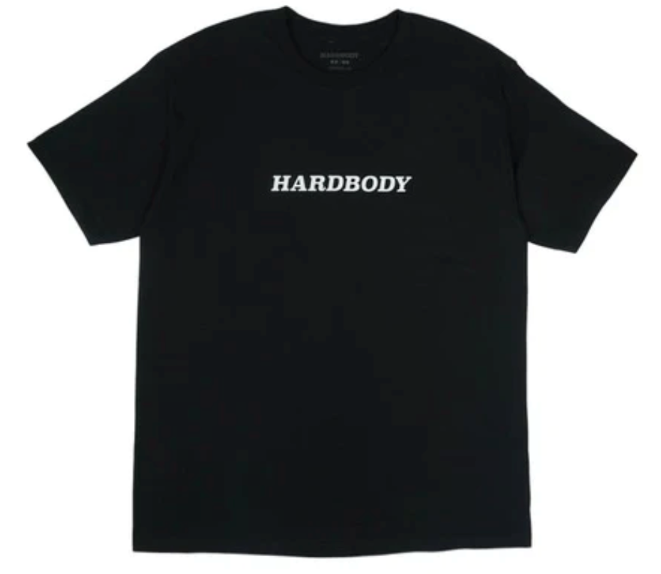 Hardbody Logo Tee Svart (storlek XL)